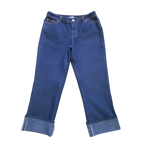 Style & Co. Dark Denim Capris - Picture 1 of 9